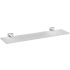 Fala Raft de baie din sticla 520 mm Quad Chrome