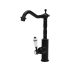 Fala Robinet pentru chiuveta cu maner ceramic Retro Black 1