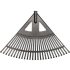 Flo Plastic cap grebla 20 dinti