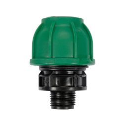 Flo Conector pentru tevi PE 25 mm 1/2M"