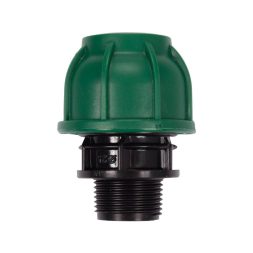 Flo Conector pentru tevi PE 25 mm 3/4M"