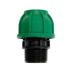 Flo Conector pentru tevi PE 25 mm 1M"