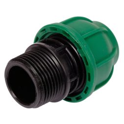 Flo Conector pentru tevi PE 25 mm 1M"