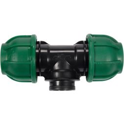 Flo Conector pentru tevi PE, 25 mm x 1/2 x 25 mm F