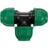 Flo Conector pentru tevi PE, 25 mm x 25 mm x 25 mm