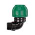 Flo Conector pentru tevi PE 90° 25 mm x 3/4" M