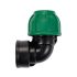 Flo Conector pentru tevi PE 90° 25 mm x 1" F