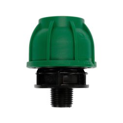 Flo Conector pentru tevi PE 32 mm x 1/2" M