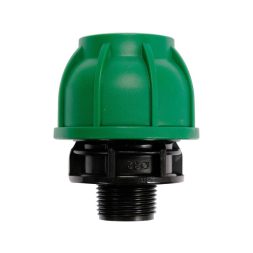 Flo Conector pentru tevi PE 32 mm x 3/4" M