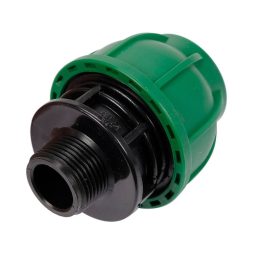 Flo Conector pentru tevi PE 32 mm x 3/4" M