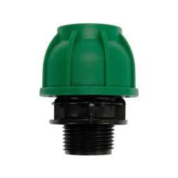 Flo Conector pentru tevi PE 32 mm x 1" M