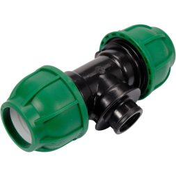 Flo Conector pentru tevi PE 32 mm x 1/2" x 32 mm