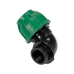 Flo Conector pentru tevi PE 90° 32 mm x 3/4" F