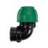 Flo Conector pentru tevi PE 90° 32 mm x 1" F