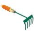 Flo Mini grebla cu maner din lemn 300 mm