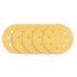 Graphite Smirghel cu Velcro 180 mm P80, 8 gauri 5 bucati