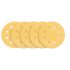 Graphite Smirghel cu Velcro 180 mm P120, 8 gauri 5 bucati