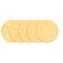 Graphite Smirghel cu Velcro 225 mm P180, 6 gauri 5 bucati