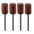 Graphite Set role abrazive 6,3 mm P60-240, 100 bucati