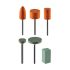 Graphite Mini set de slefuire si lustruire, 11 piese