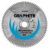 Graphite Panza de ferastrau circular 254x30 mm 80 dinti, carbura