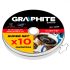 Graphite Disc de taiere 115x1x22,2 mm 10 bucati in cutie din otel inoxidabil