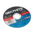 Graphite Disc de taiere 115x1x22,2 mm in folie de 10 bucati