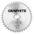 Graphite Ferastrau circular din 300x2,8x30 mm 40 dinti, carbura