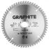Graphite Panza de ferastrau 165x2,6x20 mm 60 dinti, carbura