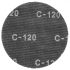 Graphite Plasa de slefuit 225 mm P120 10 bucati