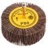 Graphite Polizor cu disc cu clape din 80x30 mm P80
