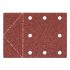 Graphite Smirghel cu Velcro 115x160 mm P40, 3 parti