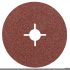 Graphite Disc de slefuit cu fibre optice de 125 mm P80, 3 parti