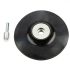 Graphite Placa de cauciuc cu Velcro 125 mm M14, cu tija