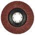 Graphite Disc de slefuit cu lamela 115x22,2 mm P80 metal-lemn