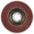 Graphite Disc abraziv cu lamela 125x22,2 mm P100 metal-lemn