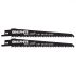 Graphite Lama de ferastrau cu nas din 150x19x1,25 mm, 6 tpi 2 bucati ingustate