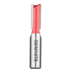 Graphite Freza cu deget cu doua taisuri, 12x25 mm, tija 12 mm, HM