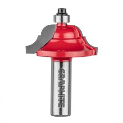 Graphite Bat de cu ac, decorativ, 41,3x18,3 mm, tija 12 mm, HM