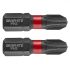 Graphite Torsion impact driver bit PH3x25 mm, 2 bucati