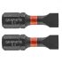 Graphite Torsion pentru driver cu impact SL6,5x25 mm, 2 bucati