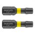 Graphite Torsion impact driver bit TX27x25 mm, 2 bucati