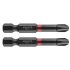 Graphite Torsion impact driver bit PH3x50 mm, 2 bucati