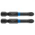Graphite Torsion impact driver bit PZ3x50 mm, 2 bucati