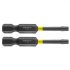 Graphite Torsion impact driver bit TX15x50 mm, 2 bucati