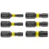 Graphite Torsion cheie cu impact bit TX10/15/20/25/30/40x25 mm, 6 bucati