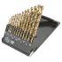 Graphite Set burghie pentru metal, 13 piese, 1.5-6.5 mm HSS