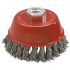 Graphite Roata de sarma, perie pentru vase rasucita 65 mm M14