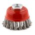 Graphite Roata de sarma, perie pentru vase rasucita 46x80 mm M14