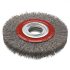Graphite Perie rotunda ondulata 125 mm inox20 mm